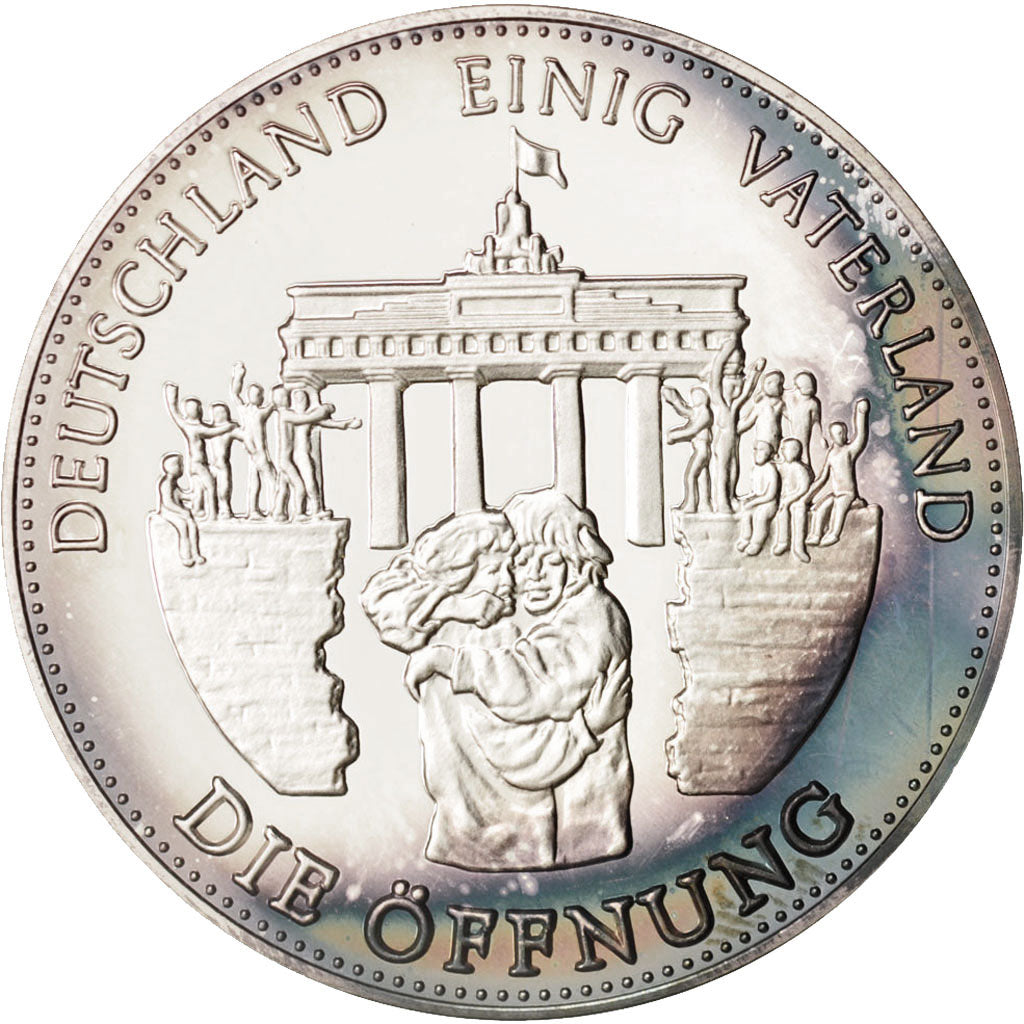 Deutschland, Medal, Einig Vaterland, 1949-1989, Silber