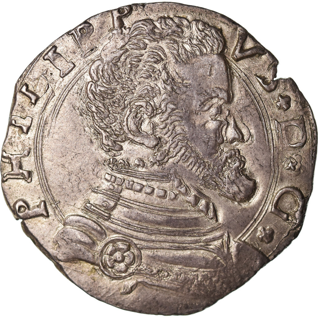 Moeda, ESTADOS ITALIANOS, SICILY, Filippo II, 4 Tari, 1556, Messina, AU(50-53)