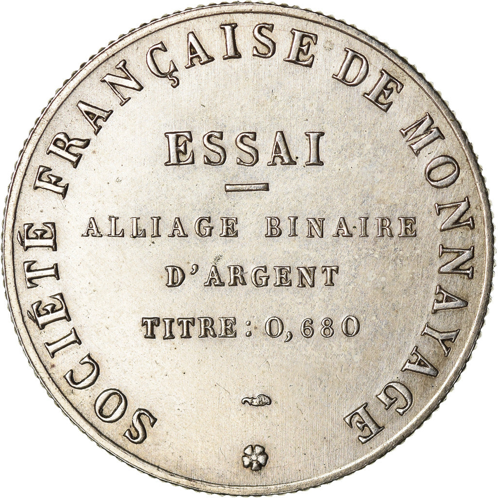 Monnaie, France, Alliage Binaire 680%, 10 Francs, ESSAI, SUP, Argent