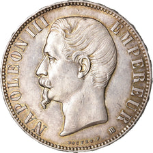 Moneta, Francja, Napoleon III, Napoléon III, 5 Francs, 1856, Strasbourg