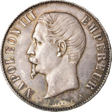 Coin, France, Napoleon III, Napoléon III, 5 Francs, 1854, Paris, MS(63)
