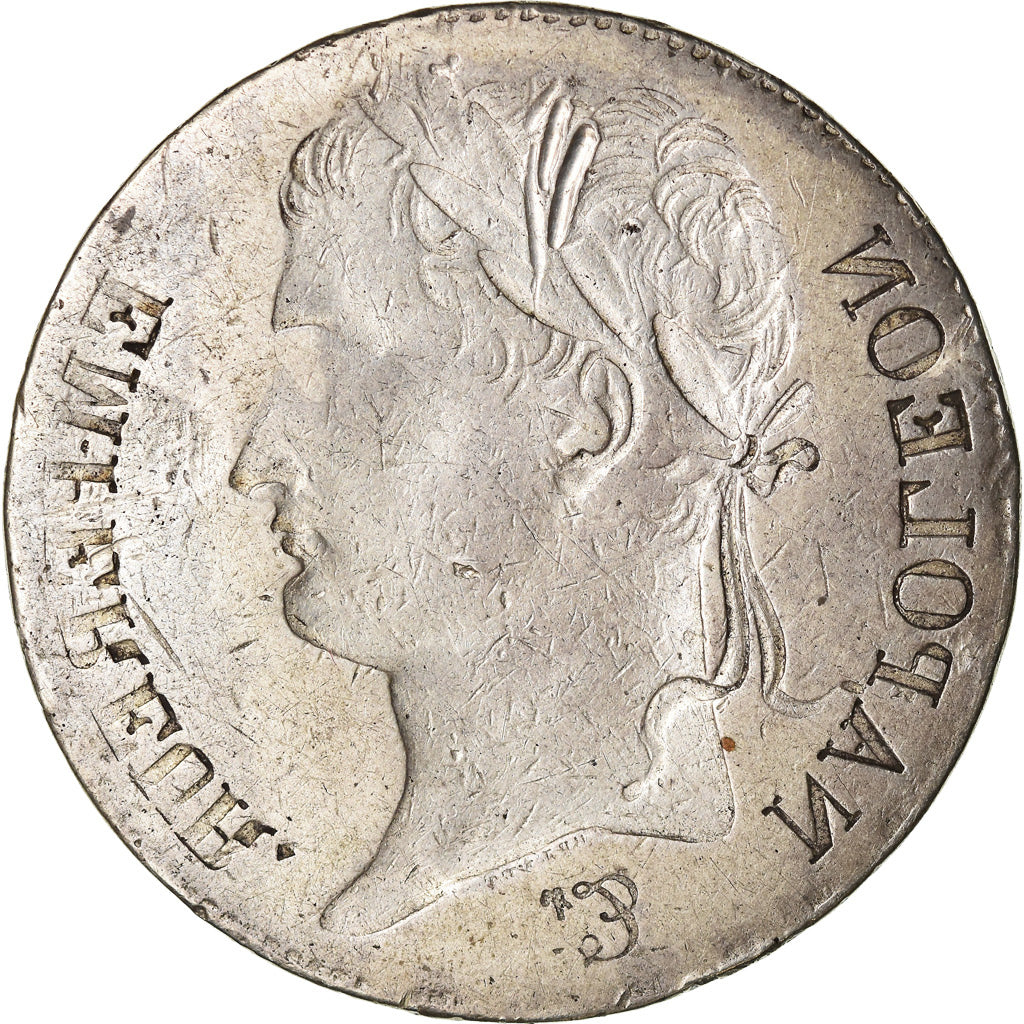 Monnaie, France, Napoleon I, 5 Francs, Frappe incuse, TB, Argent
