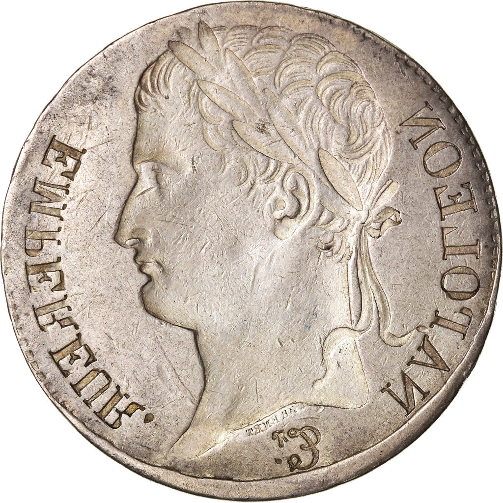 Monnaie, France, Napoleon I, 5 Francs, Frappe incuse, TTB, Argent