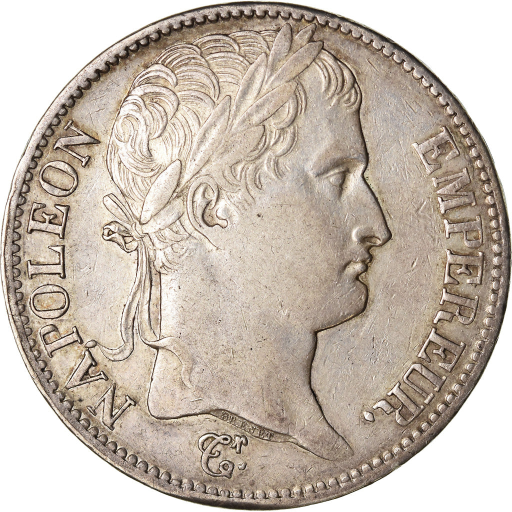 Monnaie, France, Napoleon I, 5 Francs, Frappe incuse, TTB, Argent