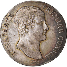 Coin, France, Napoleon I, 5 Francs, An XI, Marseille, EF(40-45), Silver