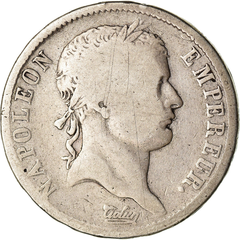 Coin, France, Napoleon I, 2 Francs, Frappe incuse, VF(20-25), Silver