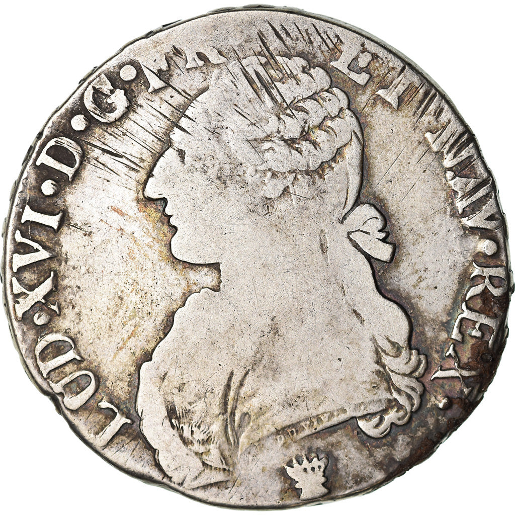 Coin, France, Louis XVI, Écu aux branches d'olivier, Ecu, 1784, Limoges