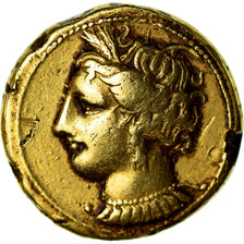 Moneta, Kartagina, Zeugitane, Stater, EF(40-45), Elektrum, SNG-Cop:977