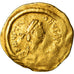 Coin, Justinian I, Tremissis, Constantinople, VF(30-35), Gold, Sear:145