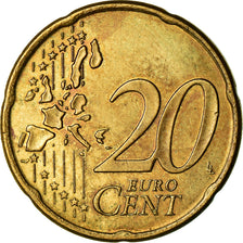European Union, 20 Euro Cent, Double revers, TTB, Laiton