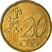 European Union, 20 Euro Cent, Double revers, EF(40-45), Brass