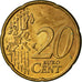 Unia Europejska, 20 Euro Cent, Double revers, EF(40-45), Mosiądz