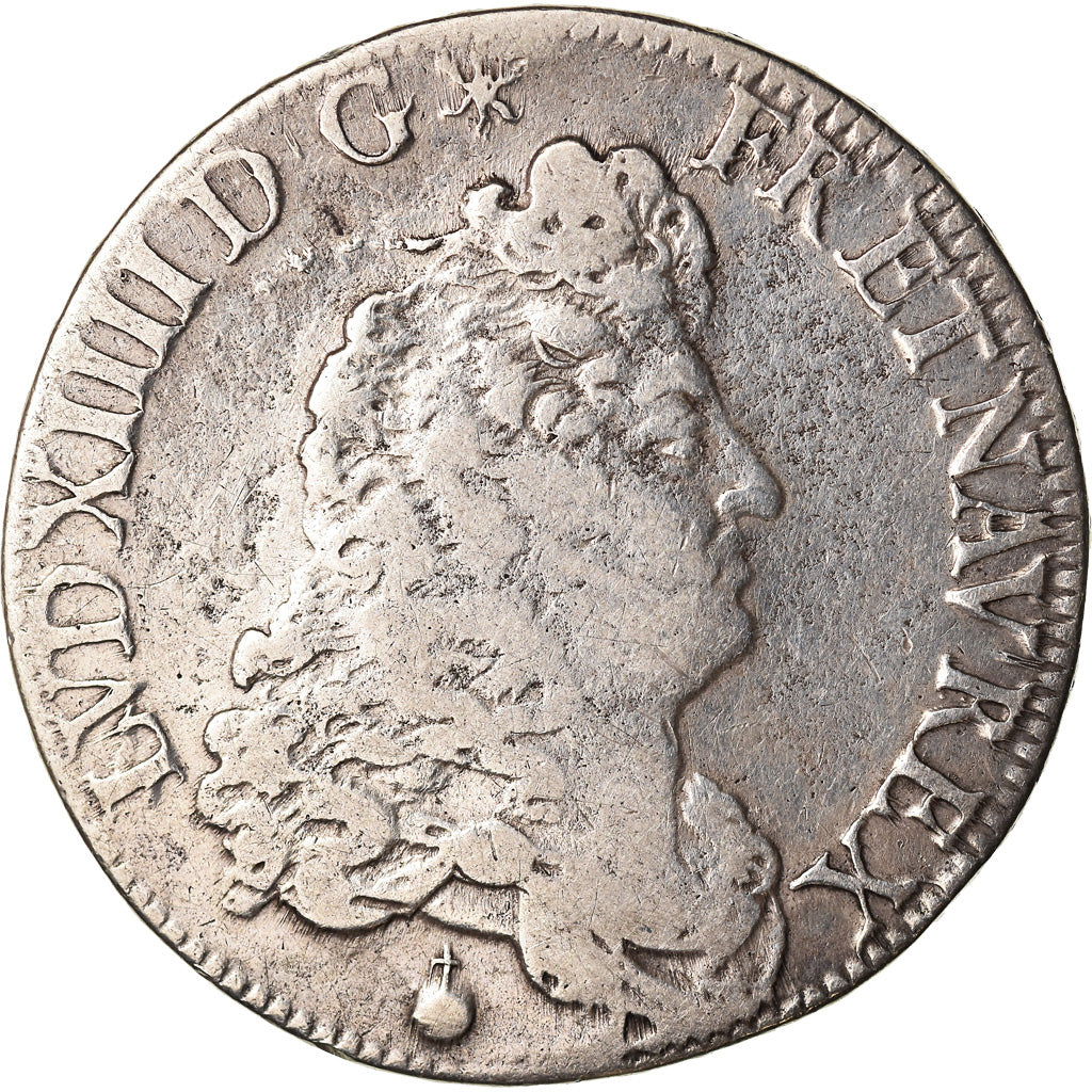Coin, France, Louis XIV, 1/2 Écu de Flandre, 1/2 Ecu, 1685, Paris, VF(30-35)