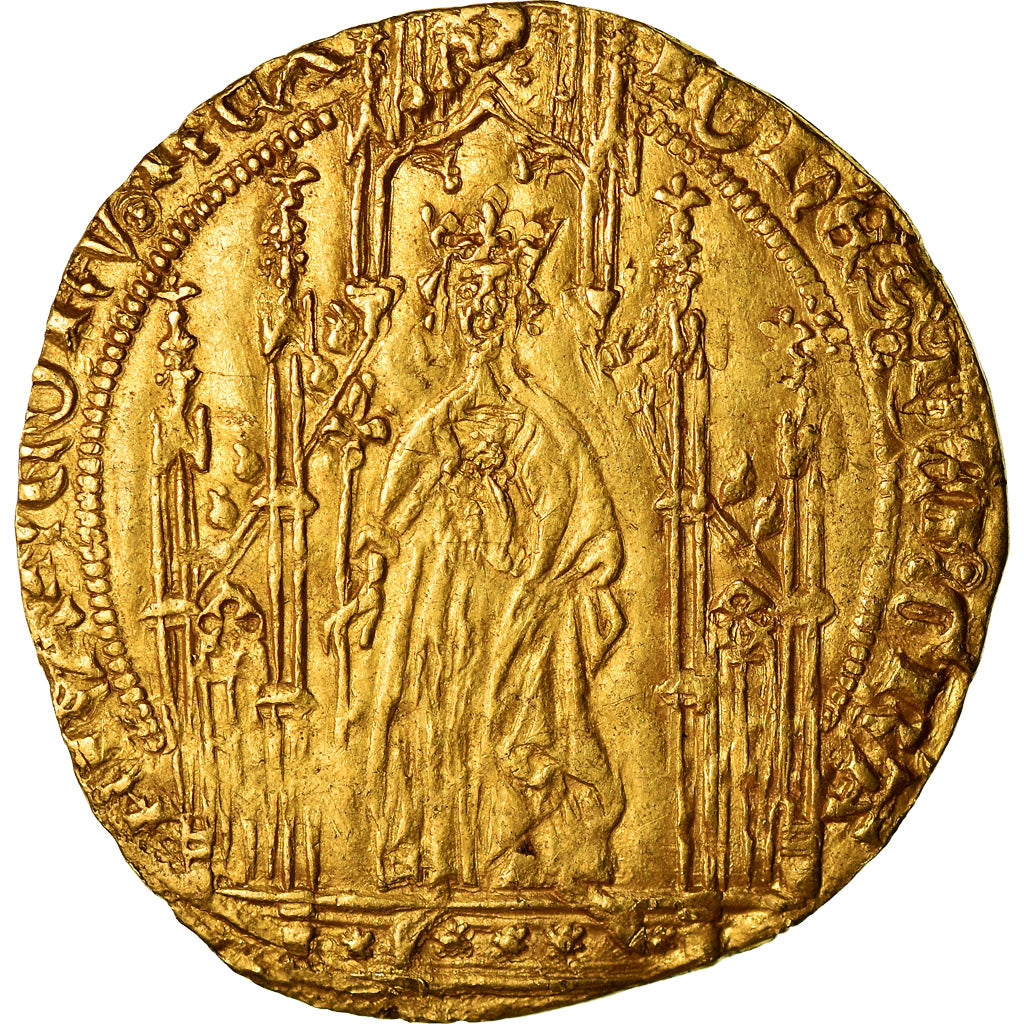 Coin, France, Jean II le Bon, Royal d'or, EF(40-45), Gold, Duplessy:293