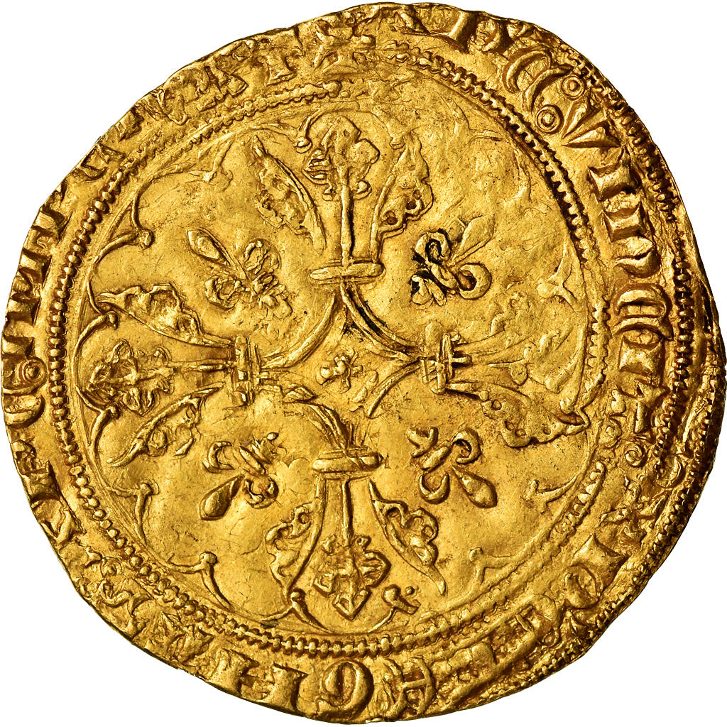 Coin, France, Jean II le Bon, Royal d'or, EF(40-45), Gold, Duplessy:293