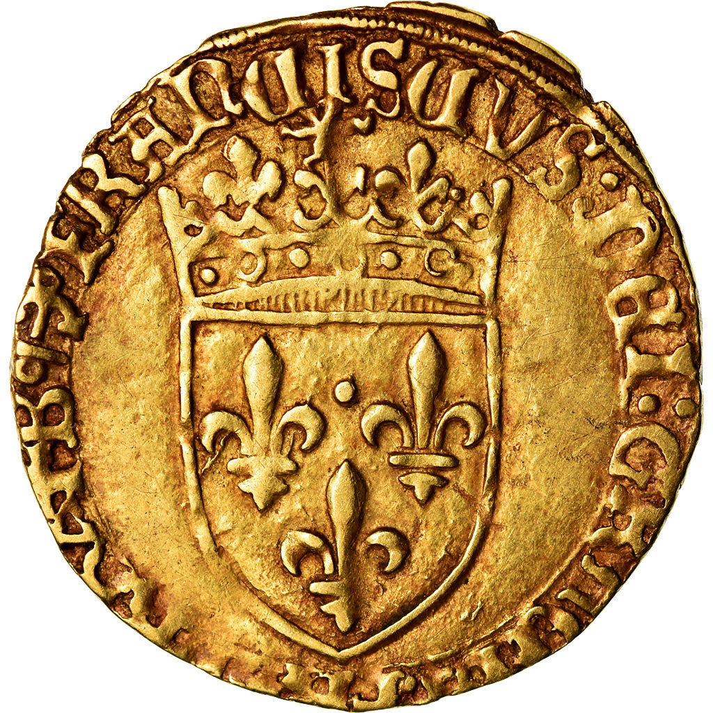 Monnaie, France, François Ier, Ecu d'or, Bayonne, TTB, Or, Duplessy:775