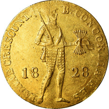 Monnaie, Pays-Bas, William I, Ducat, 1828, Utrecht, TTB, Or, KM:50.1