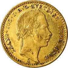 Moeda, Áustria, Franz Joseph I, Ducat, 1862, Vienna, EF(40-45), Dourado