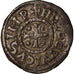 Monnaie, France, Louis le Pieux, Denier au temple, Denier, TTB, Argent