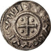 Monnaie, France, Louis le Pieux, Denier au temple, Denier, TTB, Argent