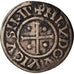 Moneta, Francia, Louis le Pieux, Denier au temple, Denarius, BB, Argento