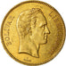 Munten, Venezuela, 100 Bolivares, 1887, Caracas, ZF, Goud, KM:34