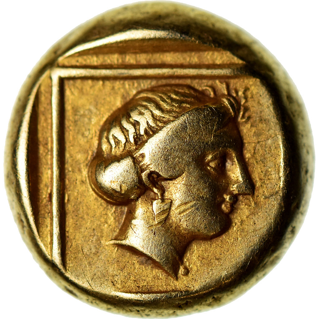 Coin, Lesbos, 480-350 Bf JC, Mytilene, Hekte, Mytilene, AU(55-58), Electrum