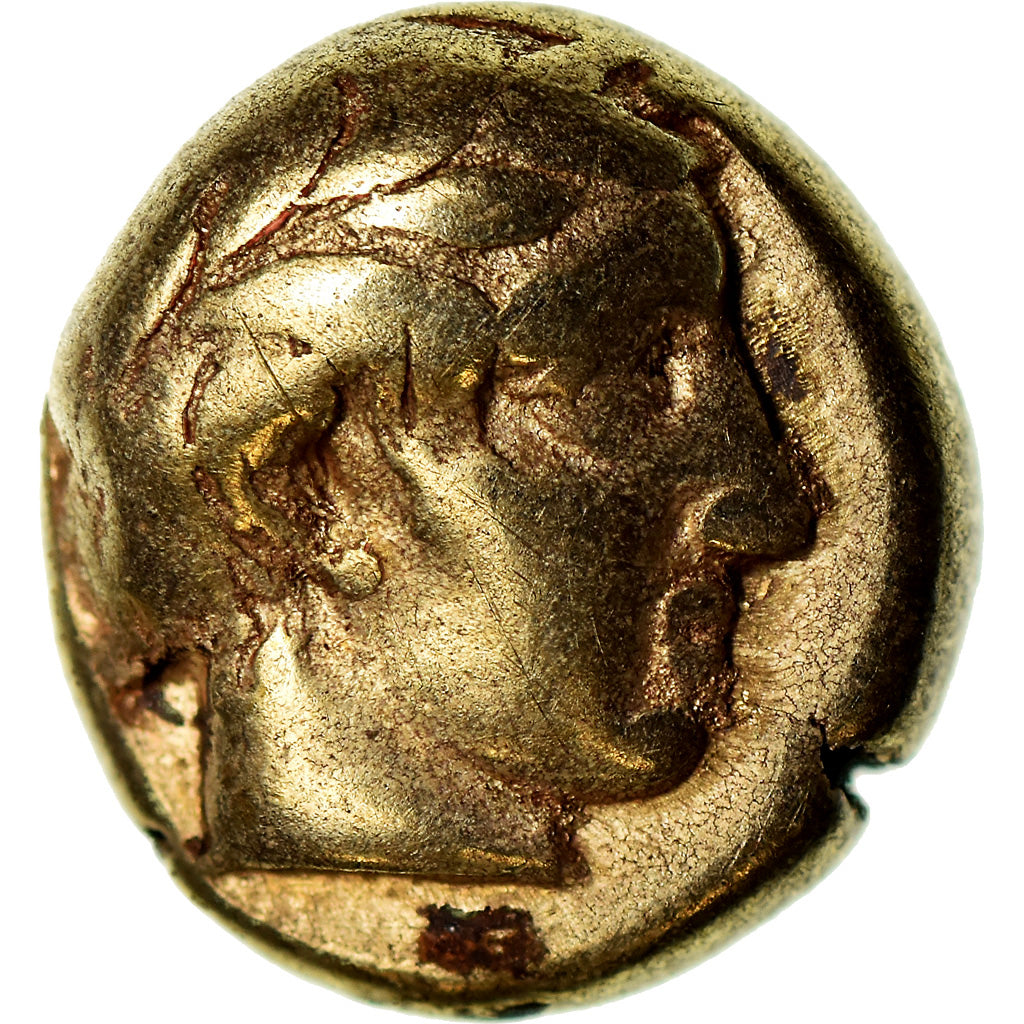Coin, Lesbos, 480-350 Bf JC, Mytilene, Hekte, Mytilene, EF(40-45), Electrum