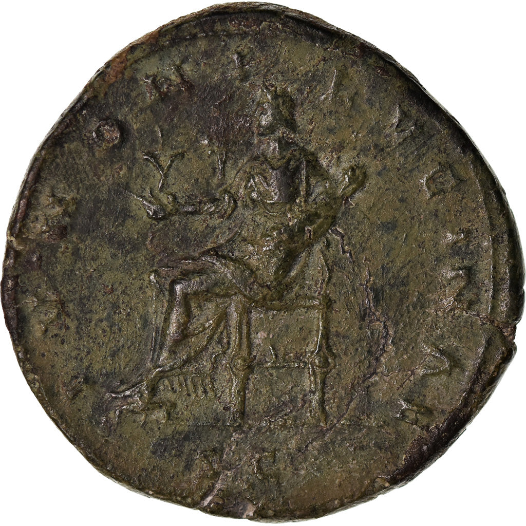 Coin, Lucilla, Sestertius, AD 166, Rome, AU(55-58), Bronze, RIC:1747