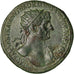 Coin, Hadrian, Dupondius, 121, Rome, AU(50-53), Copper, RIC:604a