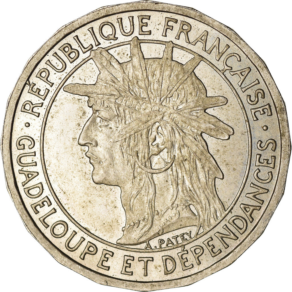 Coin, Guadeloupe, Franc, 1903, MS(63), Copper-nickel, KM:46