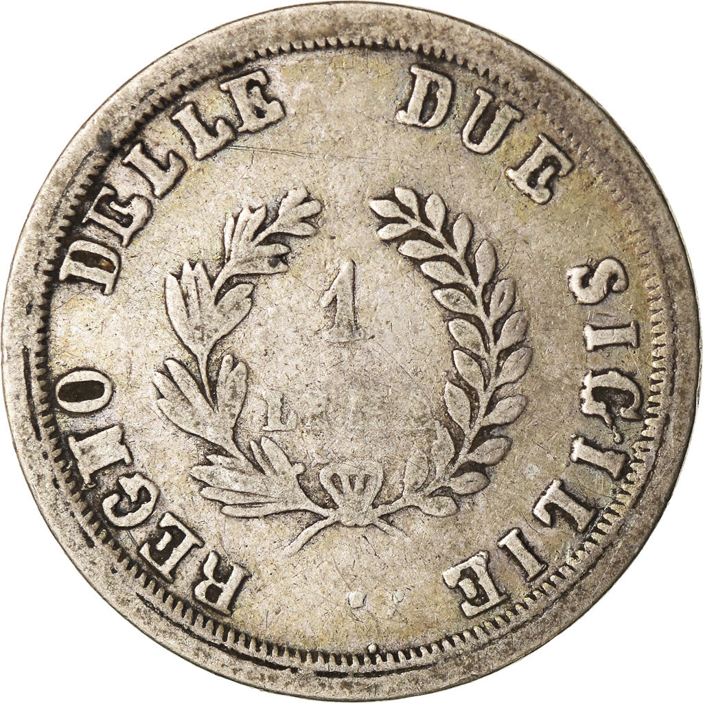 Coin, ITALIAN STATES, NAPLES, Joachim Murat, Lira, 1813, VF(20-25), Silver