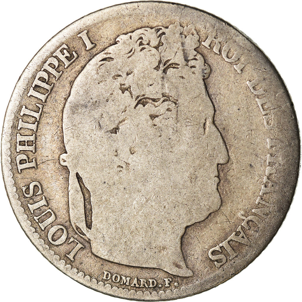 Munten, Frankrijk, Louis-Philippe, Franc, 1846, Paris, ZG, Zilver, KM:748.1