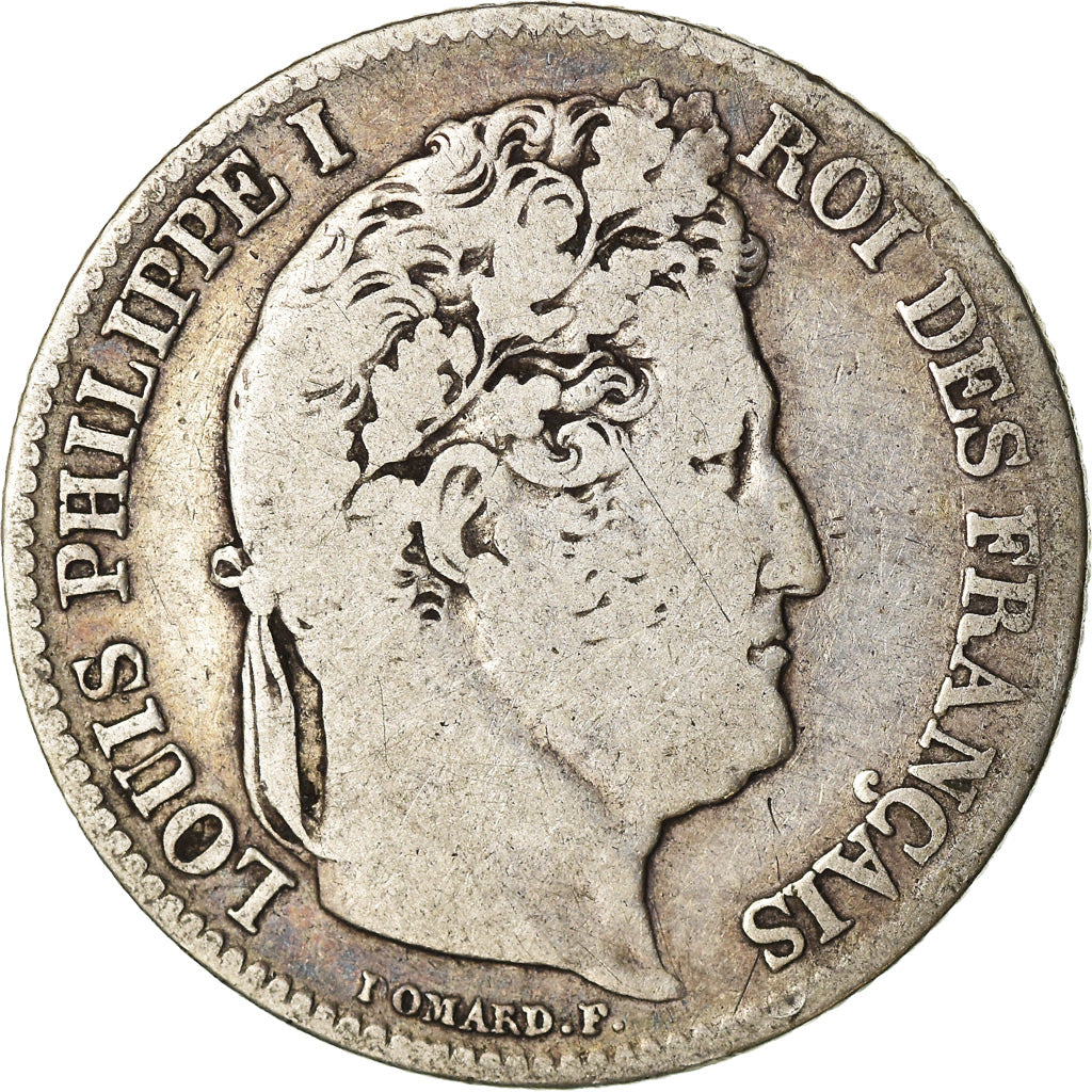 Coin, France, Louis-Philippe, Franc, 1846, Paris, VF(20-25), Silver, KM:748.1
