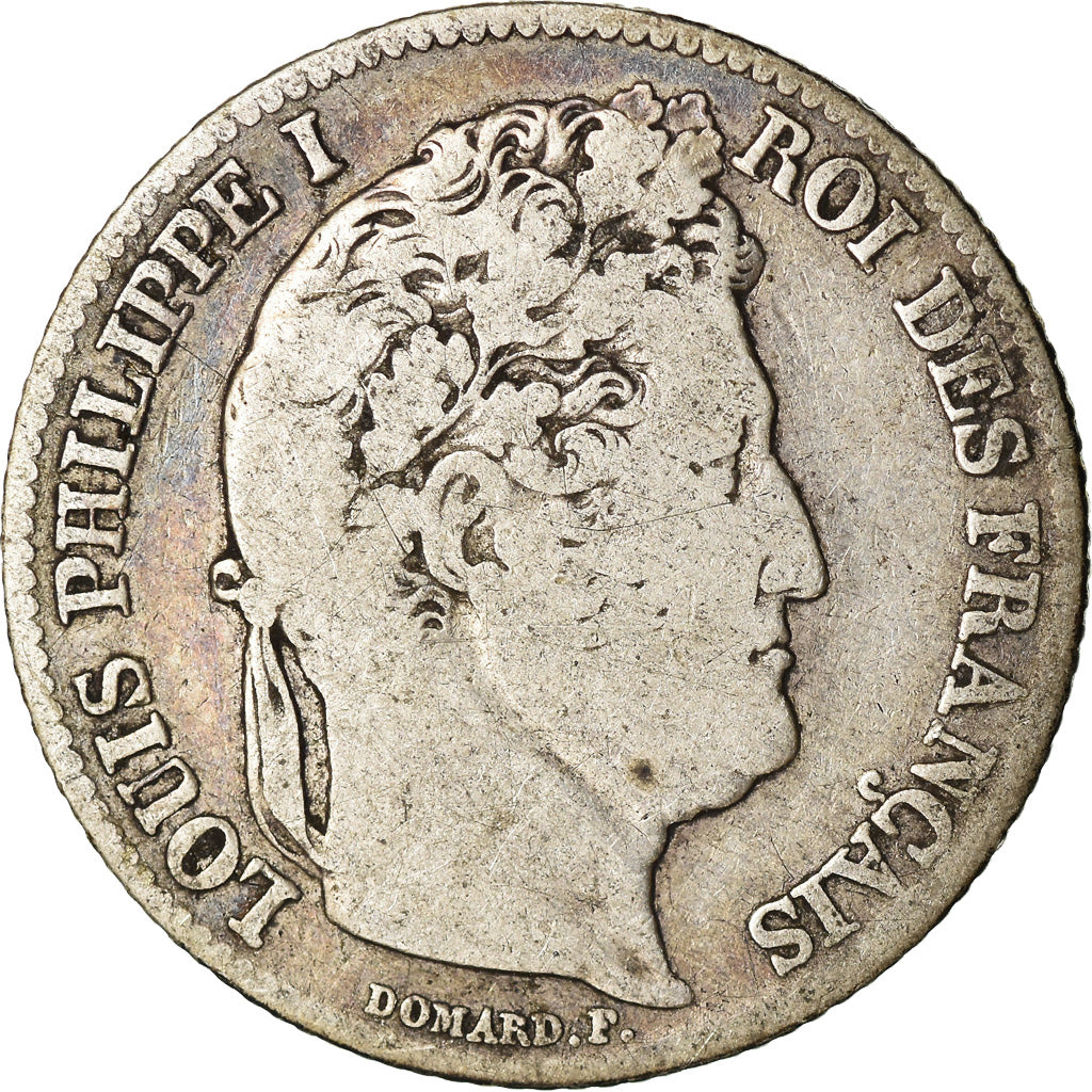 Coin, France, Louis-Philippe, Franc, 1847, Paris, VF(20-25), Silver, KM:748.1