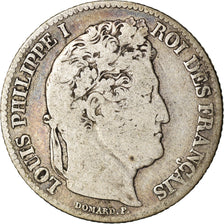 Coin, France, Louis-Philippe, Franc, 1847, Paris, VF(20-25), Silver, KM:748.1