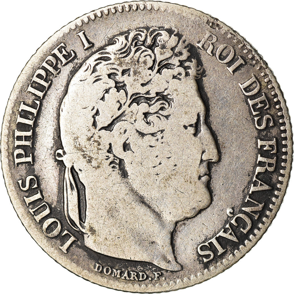 Coin, France, Louis-Philippe, Franc, 1847, Paris, VF(20-25), Silver, KM:748.1