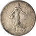 Coin, France, Semeuse, Franc, 1907, Paris, VF(30-35), Silver, KM:844.1