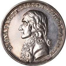 França, Medal, Bonaparte Libérateur de l'Egypte, 1799, AU(55-58), Prata