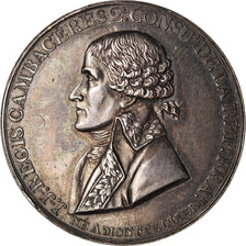 Francia, medalla, J.J. Régis de Cambacérès, 2e Consul de la République