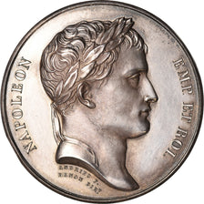 France, Medal, Napoleon I, Liberté rendue à Dantzig, 1807, Denon / Andrieu