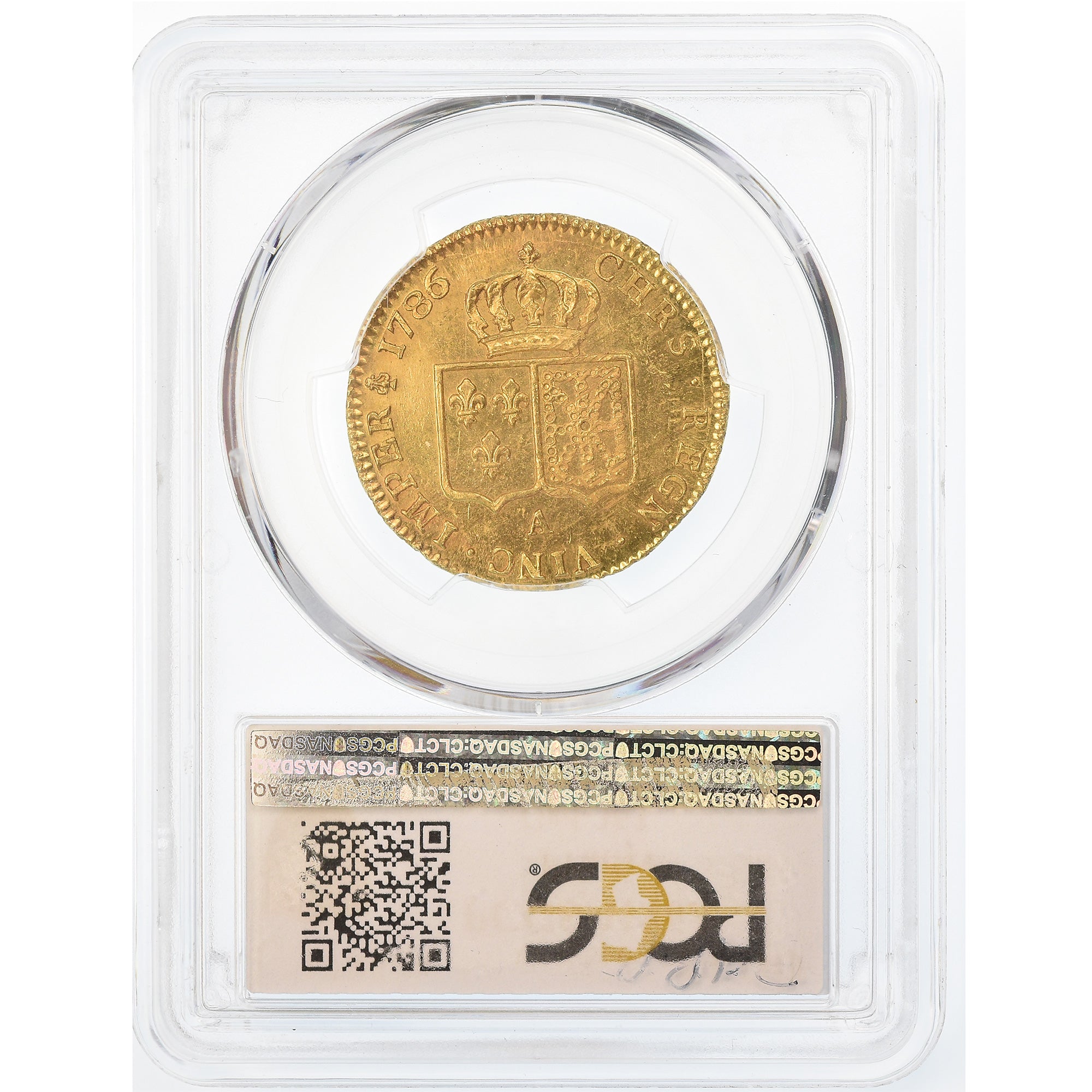 Moneta, Francja, Louis XVI, Double louis d'or à la tête nue, 2 Louis D'or