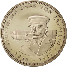Germany, Medal, Von Zeppelin, 1838-1917, Brass