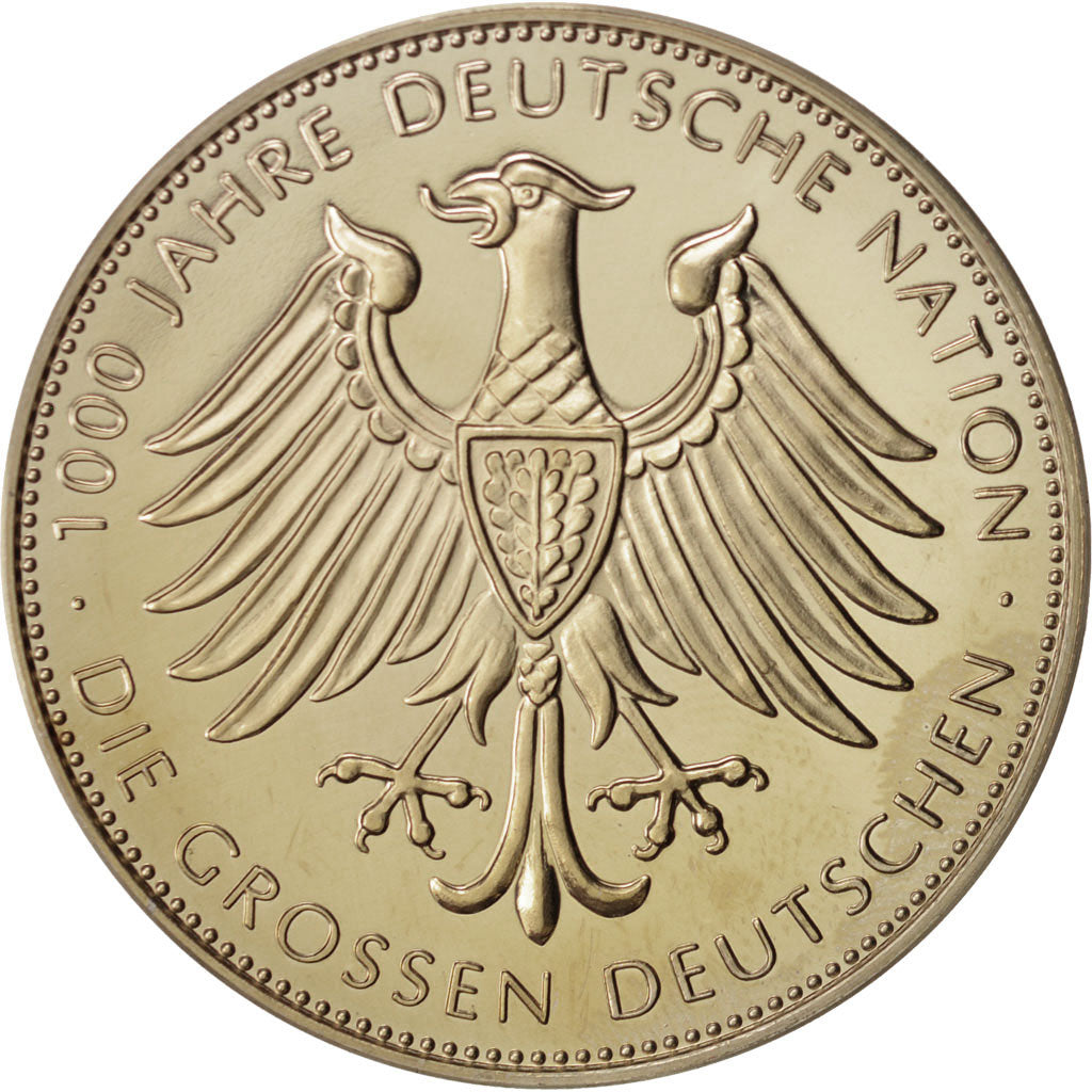 Germany, Medal, Von Zeppelin, 1838-1917, Brass