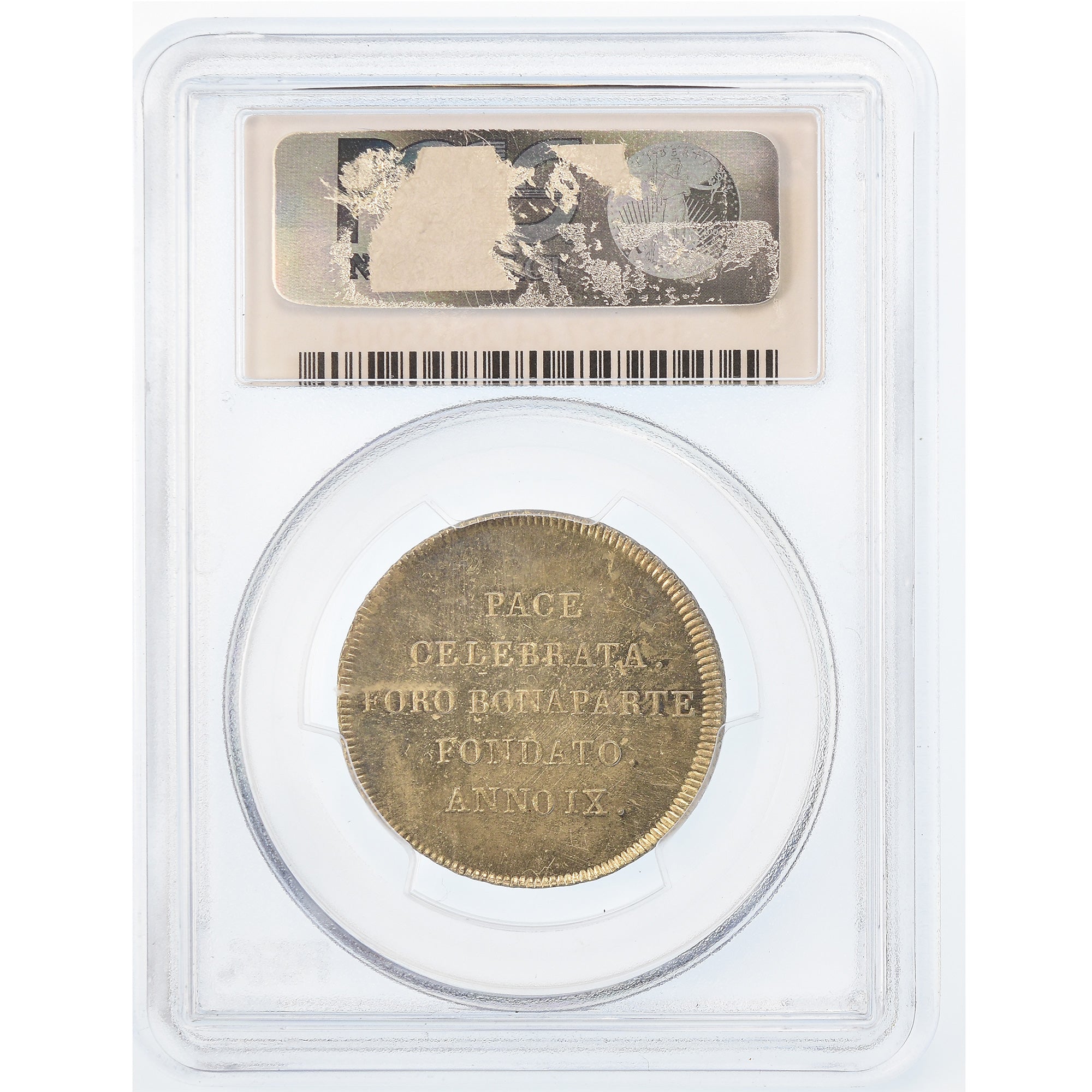 Moneta, STATI ITALIANI, CISALPINE REPUBLIC, 30 Soldi, 1801, Milan, PCGS, MS64