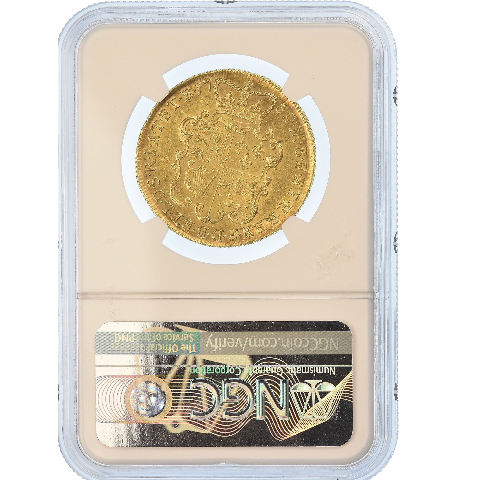Moneta, Gran Bretagna, George II, 2 Guineas, 1739, NGC, AU58, Oro, KM:578
