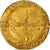 Moneta, Francja, François Ier, Ecu d'or, Milan, AU(55-58), Złoto, Duplessy:957