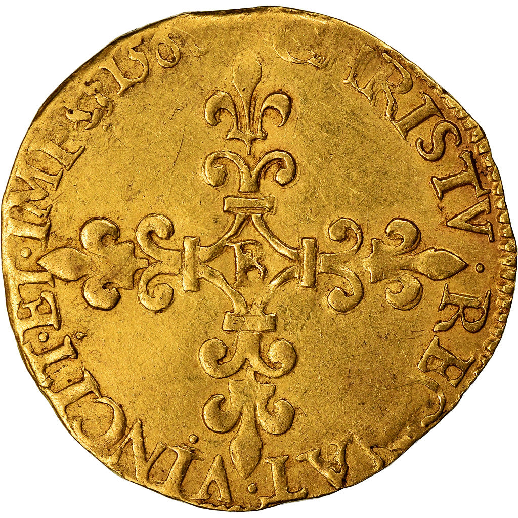 Monnaie, France, Charles IX, Ecu d'or, 1568, Rouen, TTB, Or, Sombart:4904