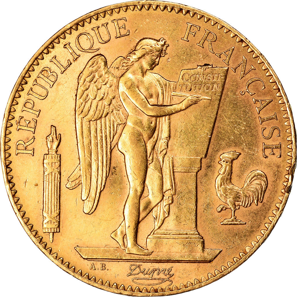 Monnaie, France, 100 Francs, 1911, Paris, TTB+, Or, Gadoury:1137a, KM:858