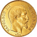 Moneta, Francia, Napoleon III, Napoléon III, 50 Francs, 1857, Paris, BB, Oro